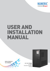 LEGRAND NUMERIC VOLTSAFE PLUS - ISO SERVO User And Installation Manual