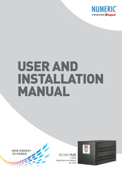 Legrand NUMERIC VOLTSAFE PLUS User And Installation Manual