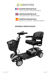 identités TRAVELER PLUS 824054 Series Instruction Manual
