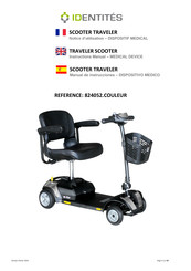 identités TRAVELER 824052 Series Instruction Manual
