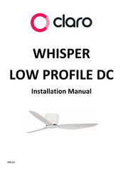 Claro WHISPER C5020/101B Installation Manual