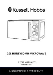 Russell Hobbs RHMM815-AU Instructions And Warranty