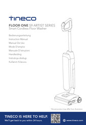 Tineco FLOOR ONE S9 ARTIST Series Instruction Manual