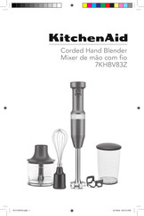 KitchenAid 7KHBV83Z Manual