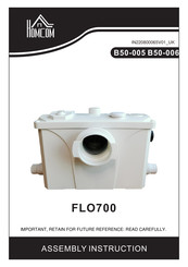 HOMCOM B50-006 Assembly Instruction Manual
