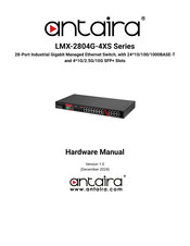 ANTAIRA LMX-2804G-4XS Series Hardware Manual
