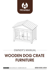 Mcombo 6058-DOG-JD54 Owner's Manual