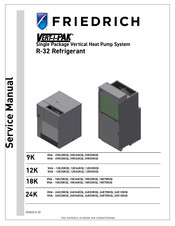 Friedrich VERT-I-PAK VHA-24K10RCQ Service Manual