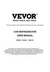 VEVOR TWW95 User Manual