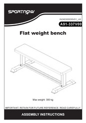 Sportnow A91-337V00 Assembly Instructions Manual