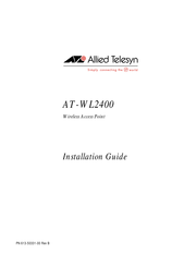 Allied Telesis AT-WL2400 Installation Manual