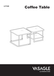 Songmics VASAGLE LCT246 Assembly Instructions Manual