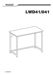 Songmics VASAGLE LWD41 Assembly Instructions Manual