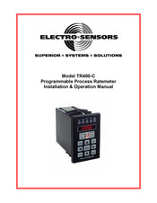 Electro-Sensors TR400-C Installation & Operation Manual