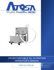 Atosa FPOF-50 Operator's Manual
