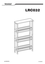 Songmics VASAGLE LRC032 Assembly Instructions Manual