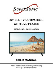 Supersonic SC-3226SDVD User Manual