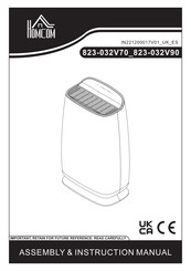 HOMCOM 823-032V70 Assembly & Instruction Manual
