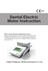 Guilin Woodpecker Medical Instrument MT3 Instruction Manual