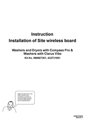 Electrolux Professional 988807301 Instructions & Installation Manual