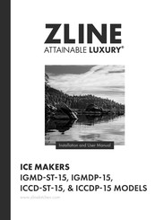 Zline ICCDP-15 Installation And User Manual
