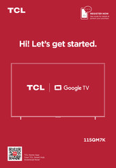 TCL 115QM7K Manual