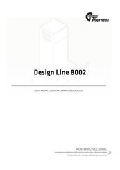 THERMEx Design Line 8002 Mounting Instruction