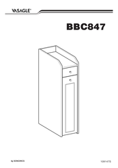 Songmics VASAGLE BBC847 Assembly Instructions Manual