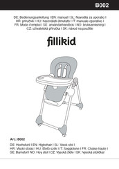 Fillikid B002 Manual