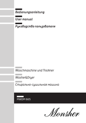Monsher MWDM 665 User Manual