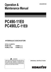 Komatsu PC490-11E0 Operation & Maintenance Manual