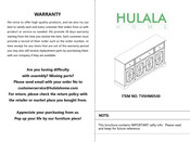 HULALA HOME TVSHM0540 Manual