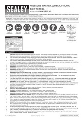 Sealey PWM2500.V3 Quick Start Manual