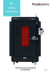 Photocentric CURE XL Instructions Manual