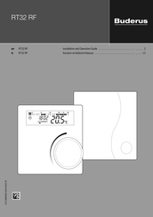Buderus RT32 RF Installation And Operation Manual