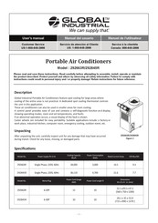 Global Industrial 292663R User Manual