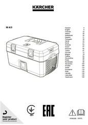 Kärcher SG 4/2 Manual