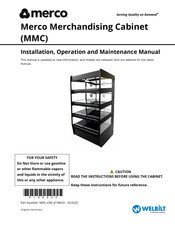 ALI WELBILT Merco MMC2 TBD Series Installation, Operation And Maintenance Manual
