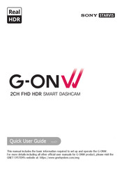 Gnet G-ONW Quick User Manual