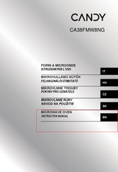 Candy CA38FMW8NG Instruction Manual