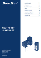DoorHan SHAFT-3P-KIT Series Installation And Operation Manual