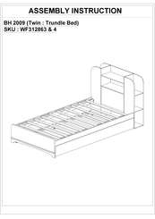 BED BATH & Beyond WF312863 Assembly Instruction Manual