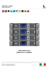 Marani MDA-KDM Series Manual