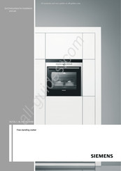 Siemens HG72G8155M Manual