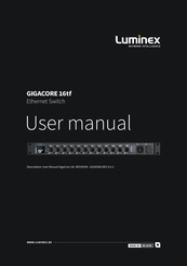 Luminex GIGACORE 16tf User Manual