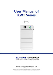 Kowint KWT Series User Manual