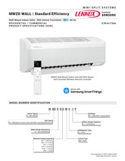 Lennox MWZD012S6 Manual