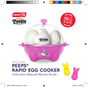 Dash PEEPS K92012150000 Instruction Manual & Recipe Manual