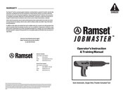 RAMSET JOBMASTER Operator's Instruction & Training Manual