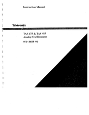 Tektronix TAS 485 Instruction Manual